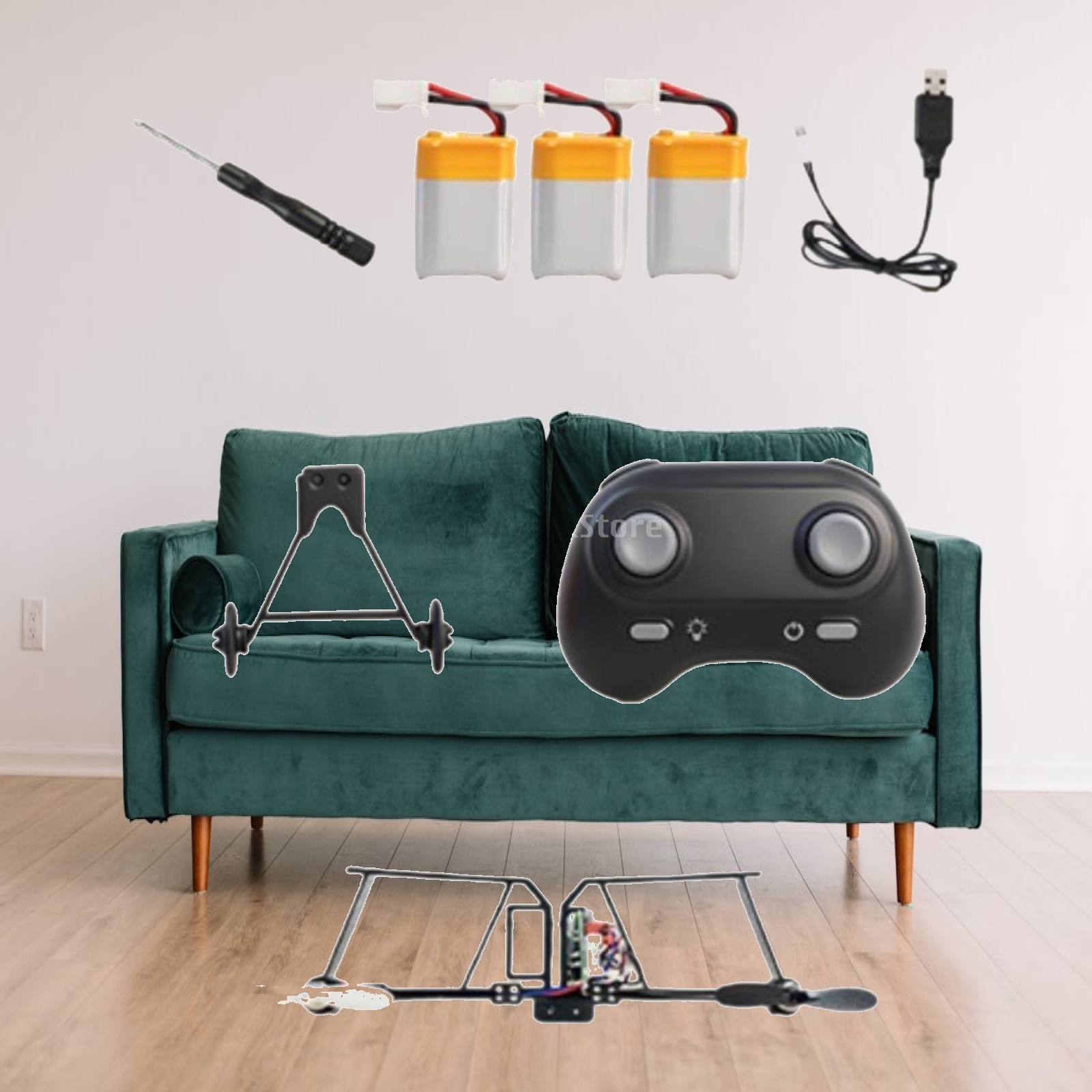 Diy Electronics Kits For Kids - Remote Controlled Model Airplane DIY Glider