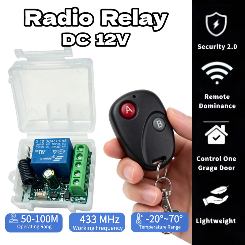 Diy Electronic Modules - 433 Mhz Universal Wireless Remote Control