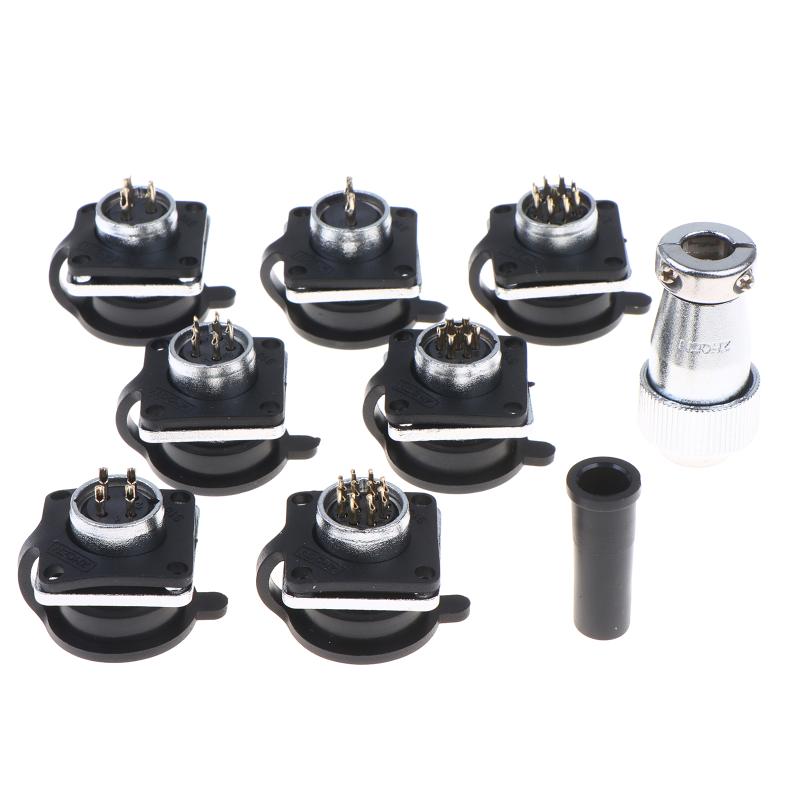 Diy Audio Electronics Projects - [MOA]Aviation Connector Set With Metal Shell