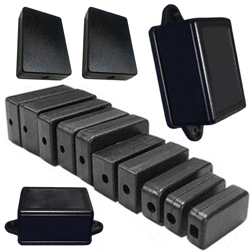 Diy Projects With Electronics - Black DIY ABS Plastic Electronic Project