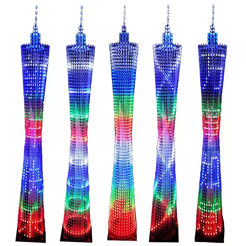 Diy Electronics Soldering Kit - 64 Layers Canton Tower DIY Electronic