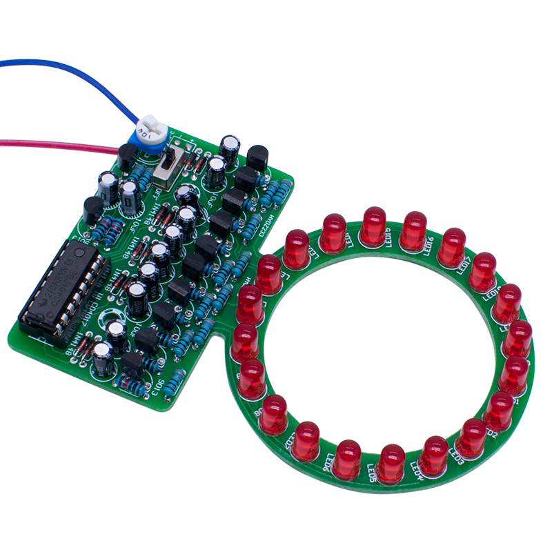 CD4017 Ring Gradient LED Flowi - Diy Electronics Projects For Students recension och pris