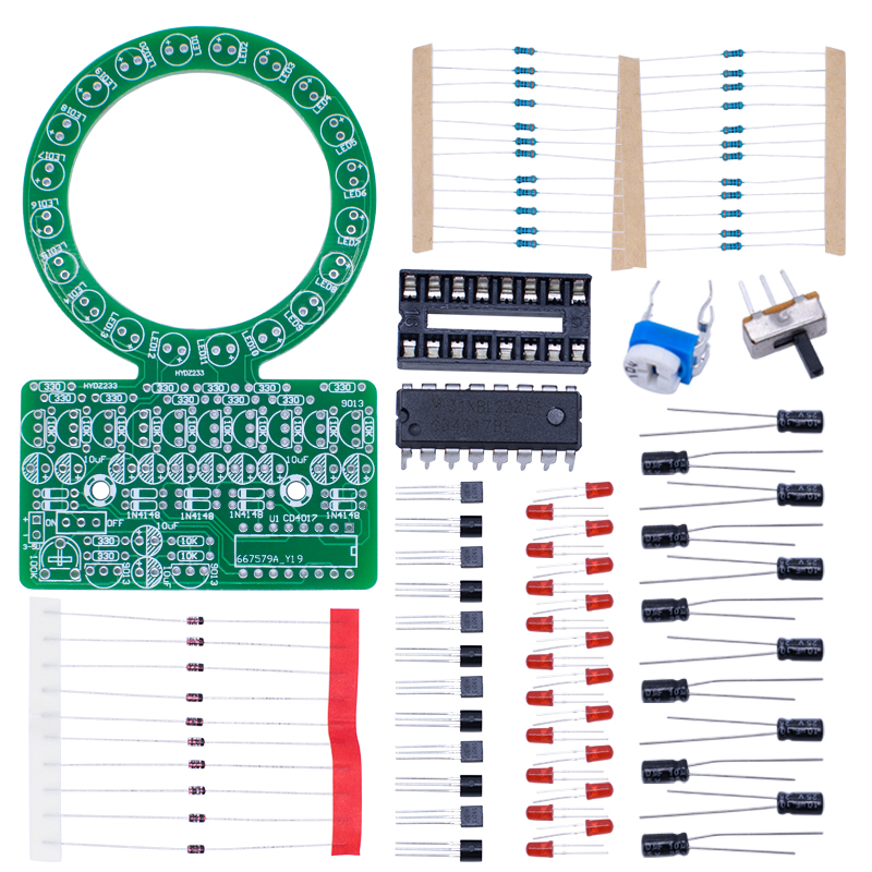 CD4017 Ring Gradient LED Flowi - Diy Electronics Projects For Students recension och pris
