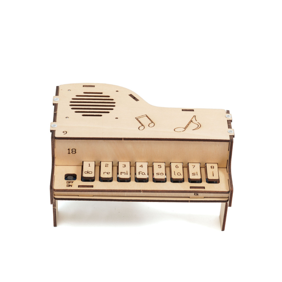 DIY Wooden Electronic Piano Mo - Diy Electronics Kits For Kids recension och pris