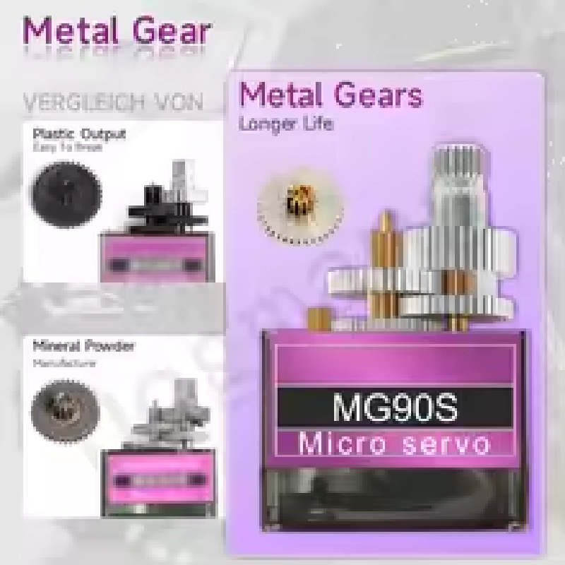 MG90S Metal Gear Servo 9g SG90 - Servo Motor Sg90 recension och pris