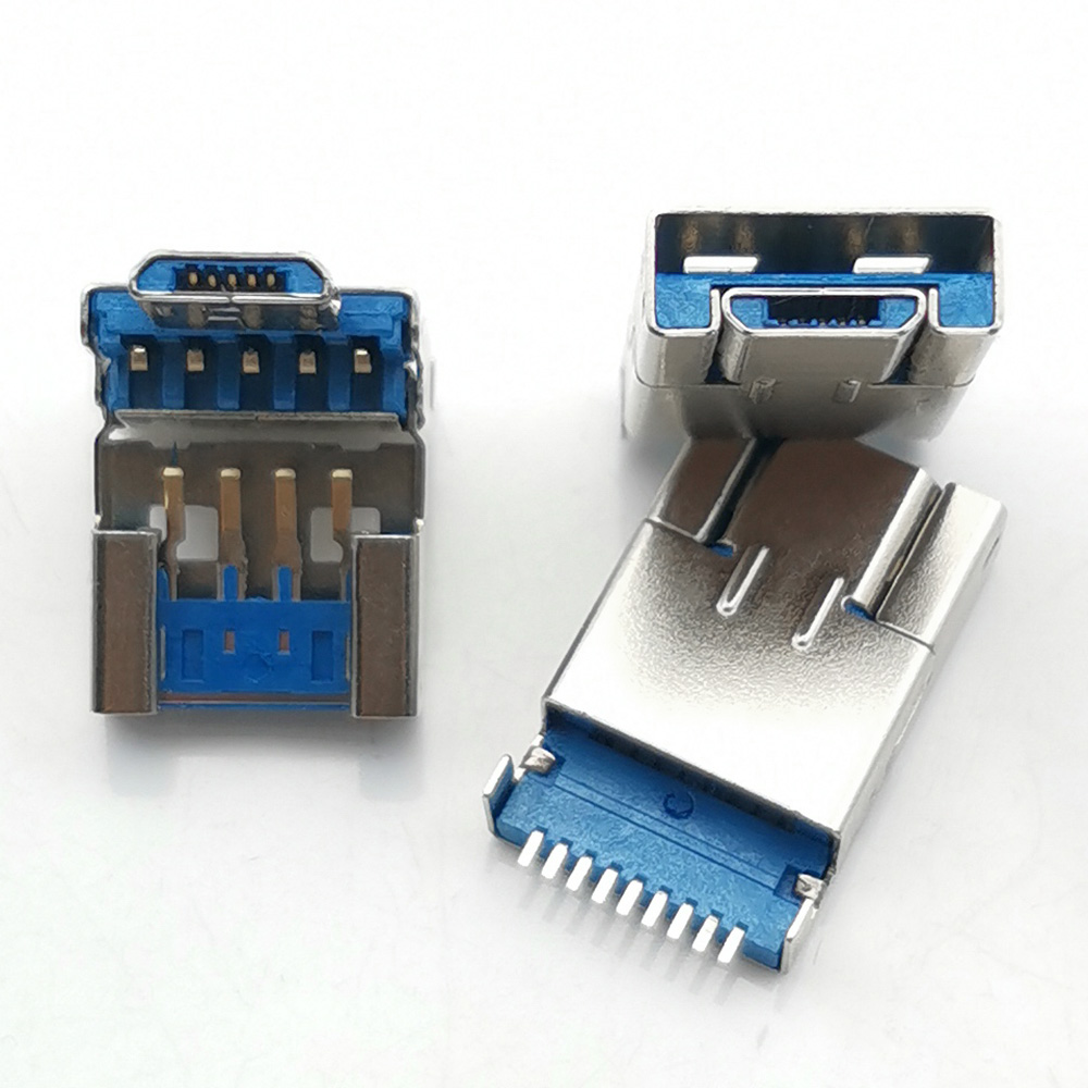 10pcs USB3.0 A Type + Micro Ma - Smd Solder Paste recension och pris