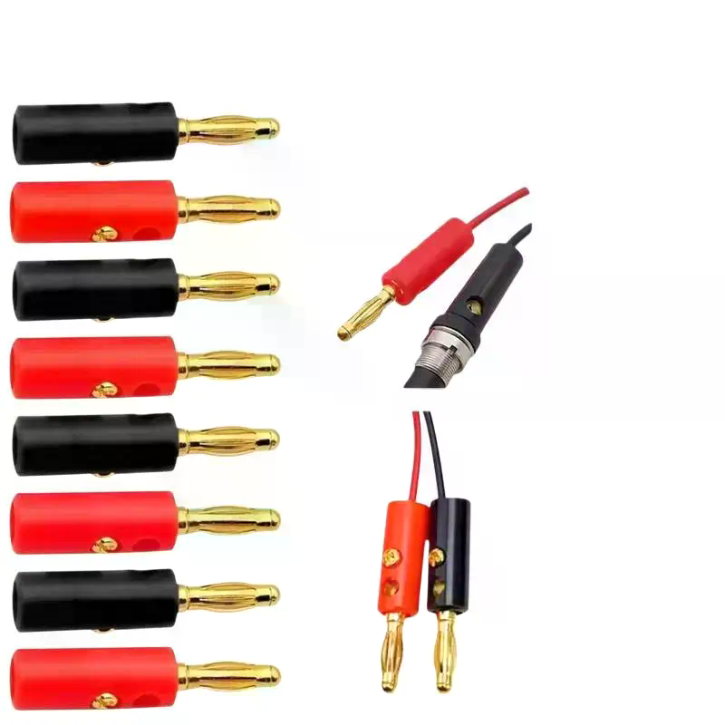 10Pcs 4MM Banana Plug Socket T - Diy Audio Electronics Projects recension och pris