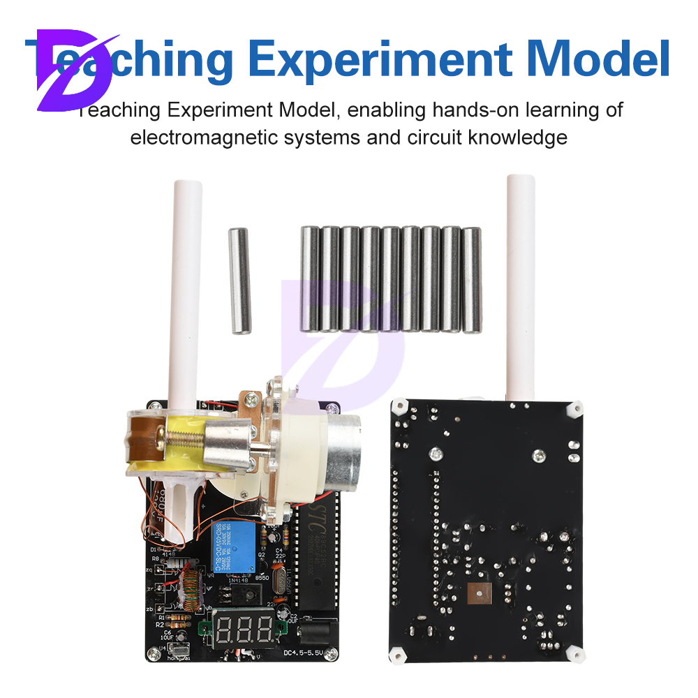DIY Electromagnetic Cannon Kit - Diy Electronics Projects For Adults recension och pris