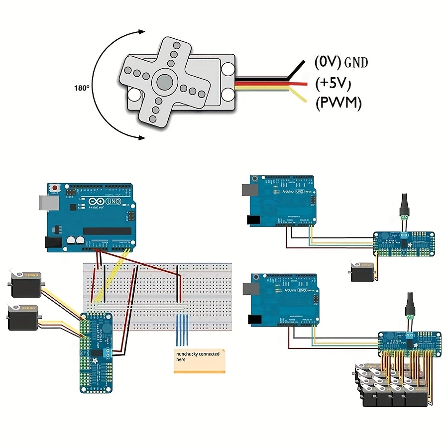 5pcs SG90 9G Servo Motors + 16 - Servo Motor Sg90 recension och pris