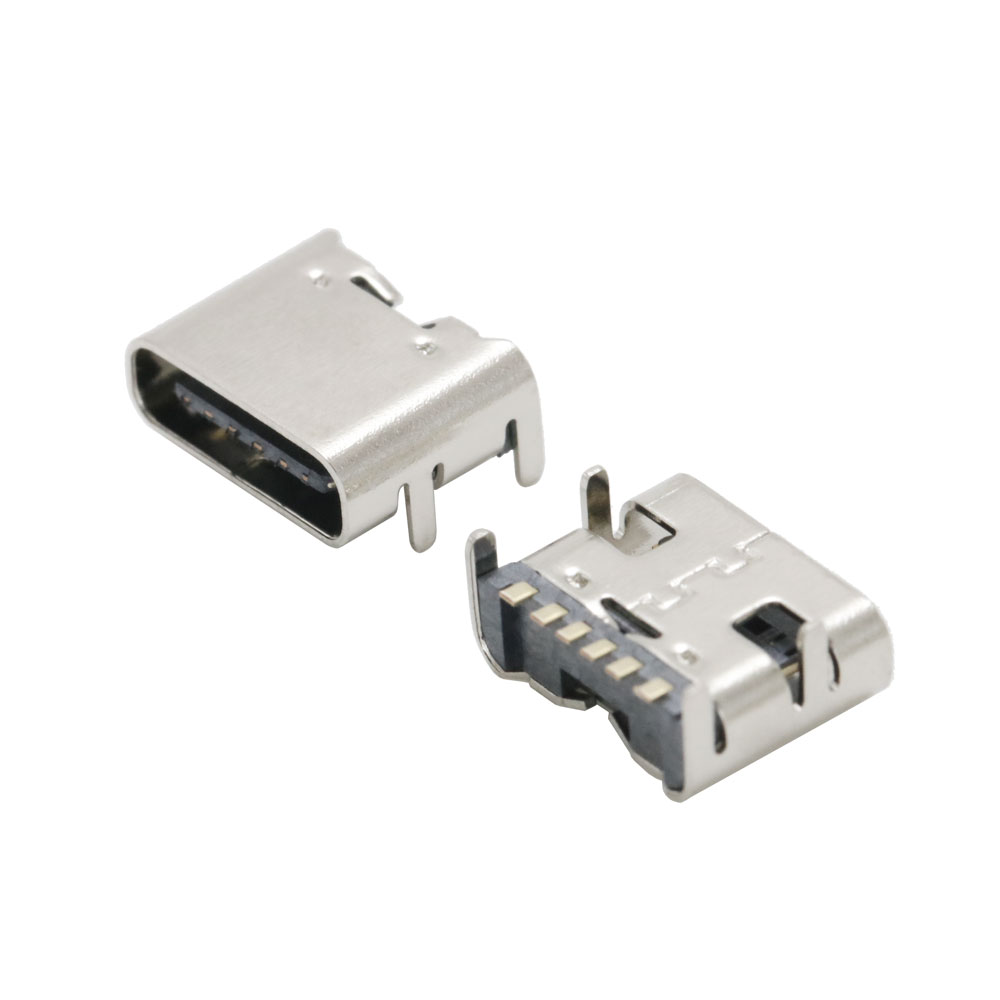 10Pcs USB Type C 2/6/16/24 Pin - Smd Solder Paste recension och pris