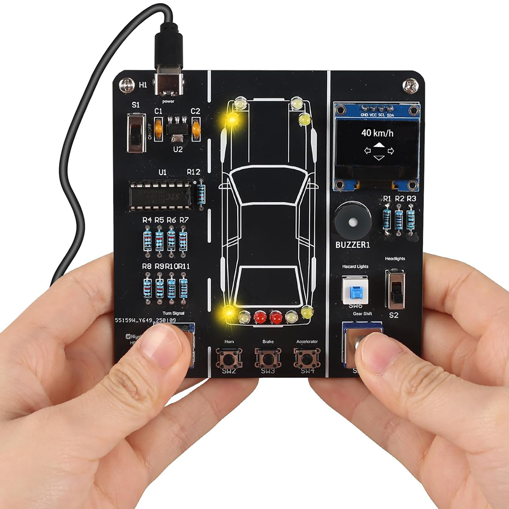 DIY Car Driving Simulation Sol - Diy Electronics Projects For Students recension och pris