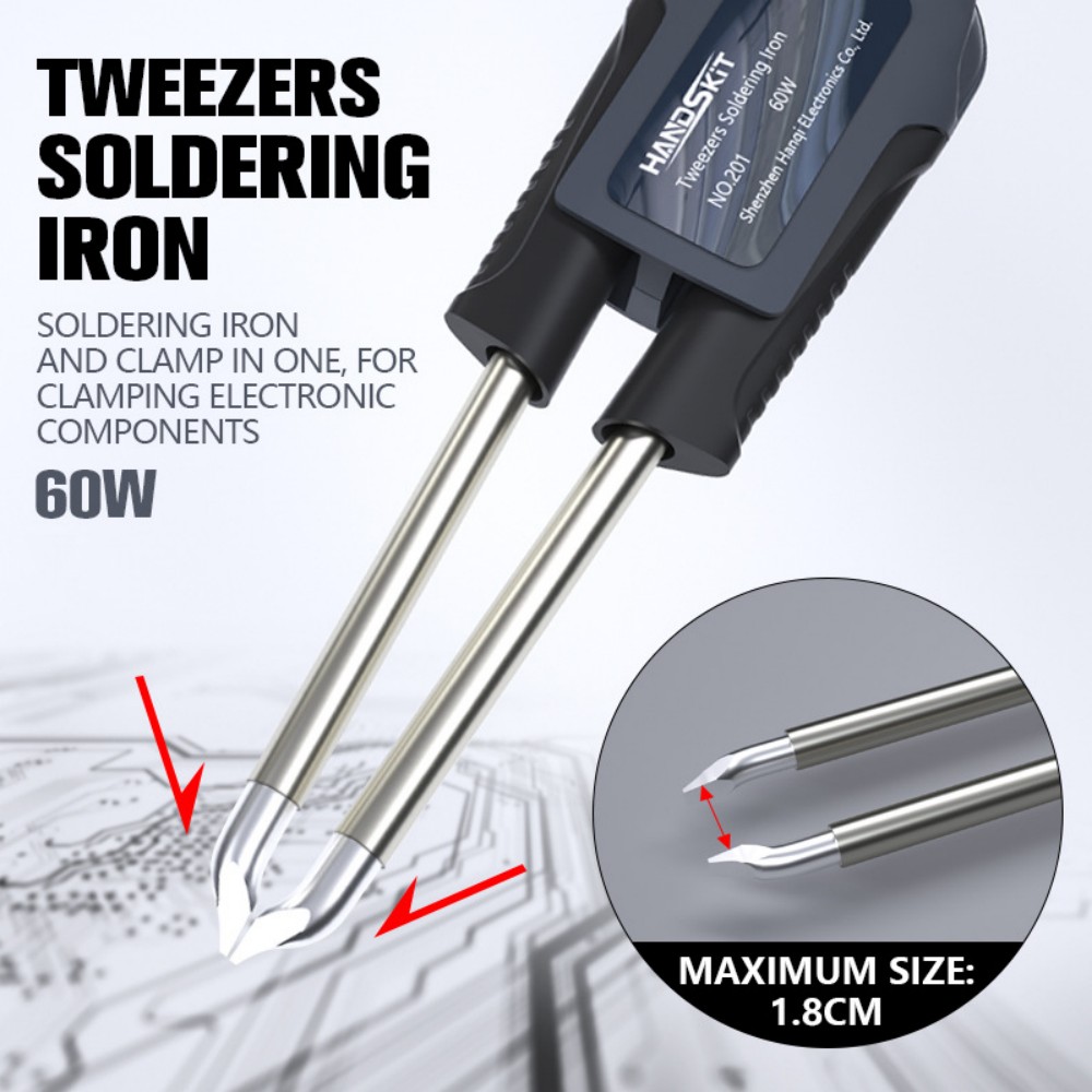 T12 Soldering Tweezer Handle – - Smd Solder Paste recension och pris