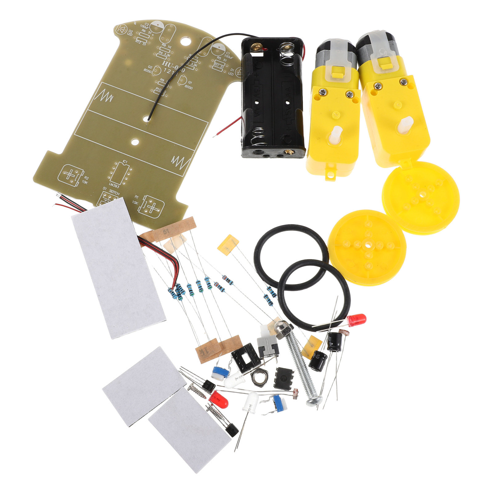 1Set Line Following Robot Car  - Diy Electronics Soldering Kit recension och pris