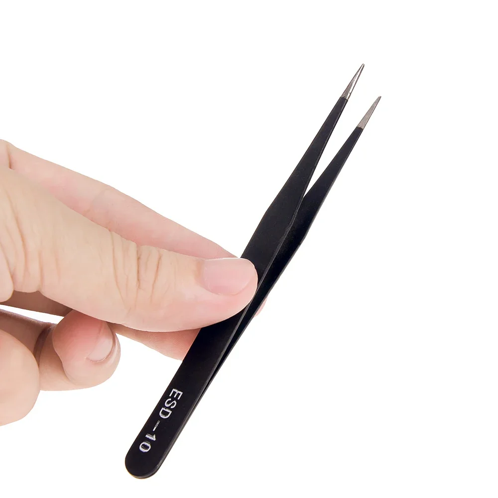 6pcs Precision Tweezers Set ES - Diy Electronics Soldering Kit recension och pris