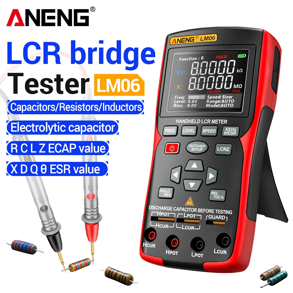 LM06 LCR Bridge Meter Electron - Diy Electronics Workshop recension och pris