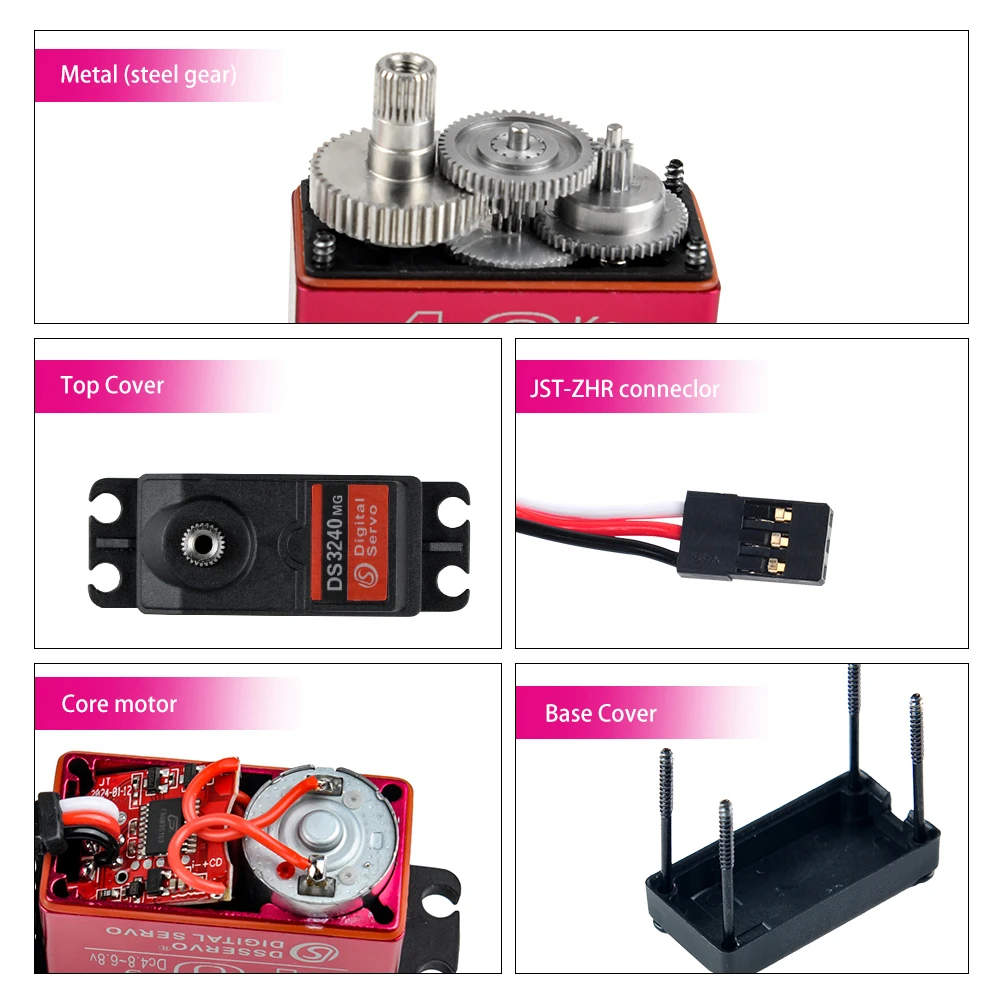 40KG Dsservo DS3240 Large Torq - Servo Motor Sg90 recension och pris