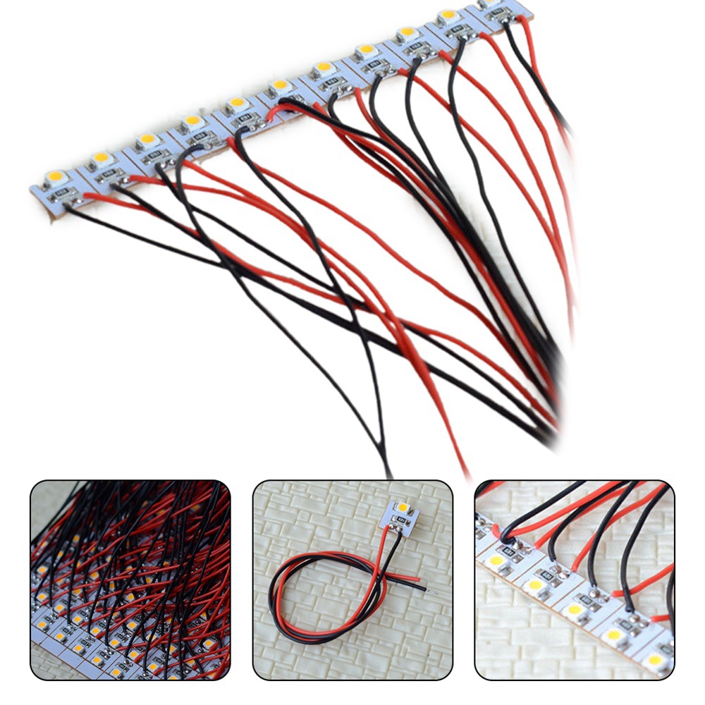 5/10/20pcs 3528 SMD Lamp Wired - Smd Solder Paste recension och pris