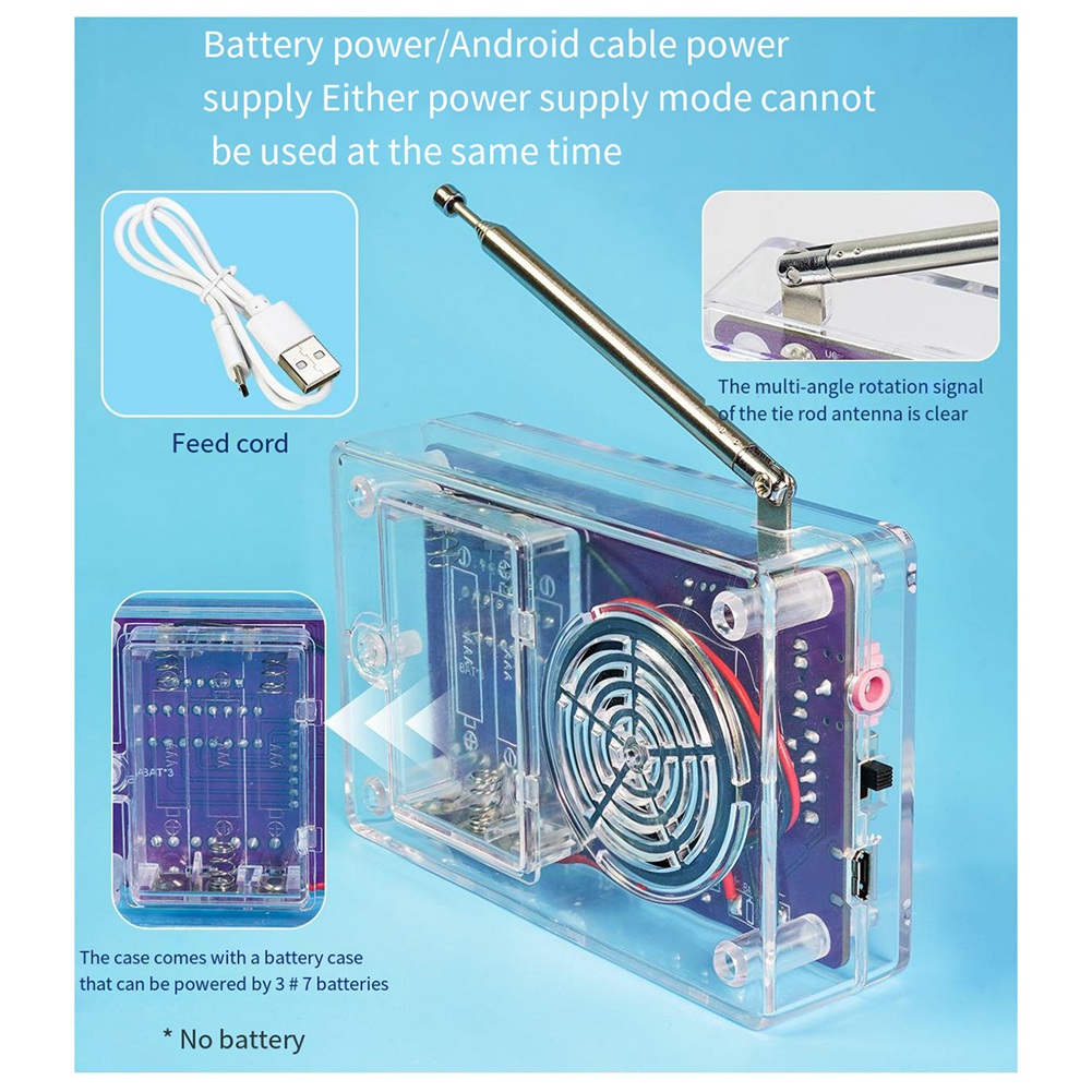 A72Z New HU-017B DIY FM Radio  - Diy Electronics Soldering Kit recension och pris