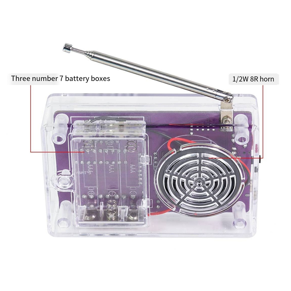 A72Z New HU-017B DIY FM Radio  - Diy Electronics Soldering Kit recension och pris