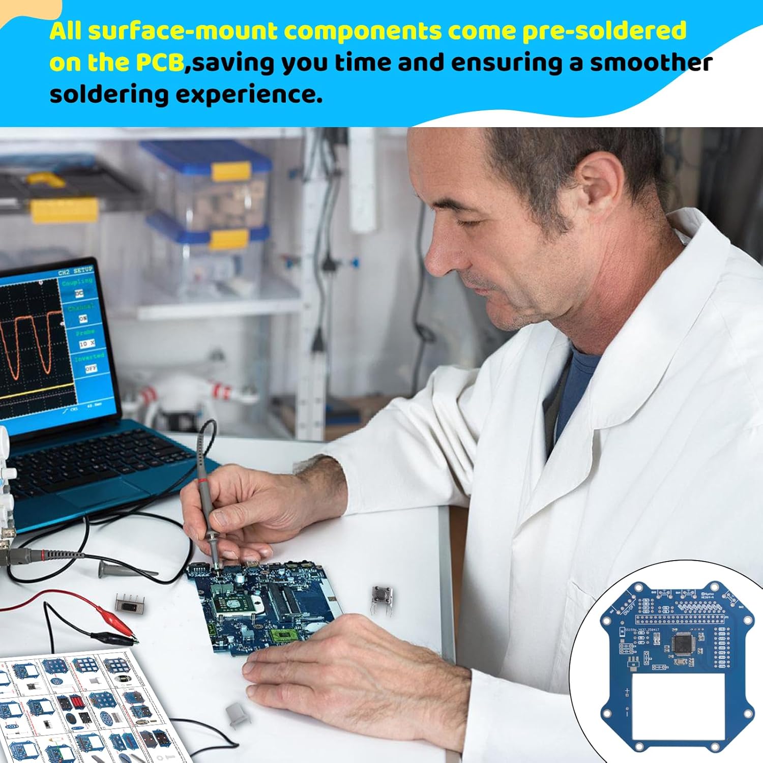 DIY Electronics Game Soldering - Diy Electronics Projects For Adults recension och pris