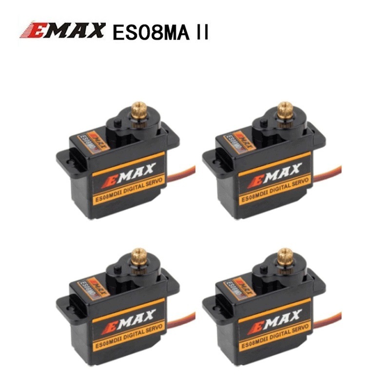 HOT 2/4Pcs EMAX ES08MAII 12G M - Servo Motor Sg90 recension och pris