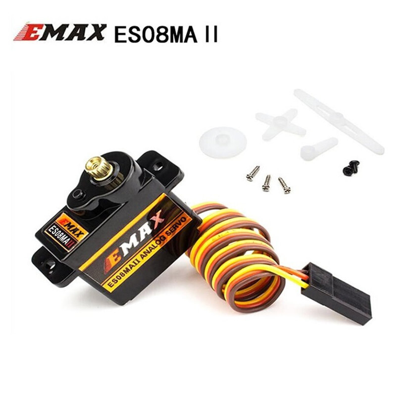 HOT 2/4Pcs EMAX ES08MAII 12G M - Servo Motor Sg90 recension och pris