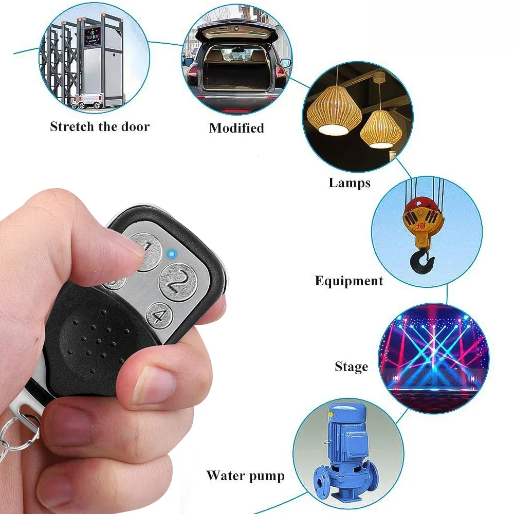 1/50PCS Remote Control 433MHz  - Diy Electronics Button recension och pris