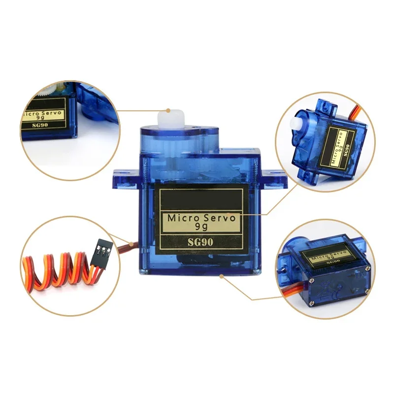 2/4/8/20Pcs SG90 9G Micro Serv - Servo Motor Sg90 recension och pris