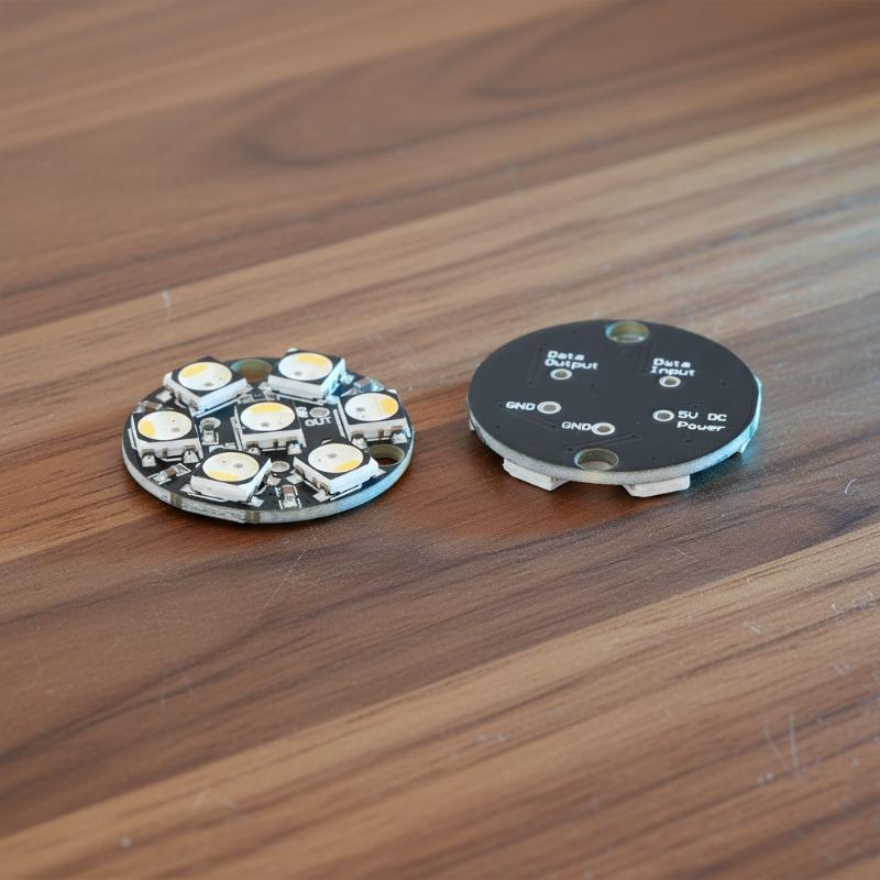 WS2812 7Bit Circular LED Circu - Diy Electronics Projects For Students recension och pris