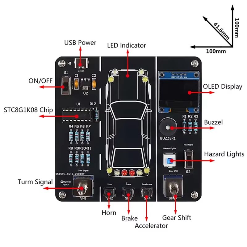 JABS-DIY Car Driving Simulatio - Diy Electronics Projects For Students recension och pris