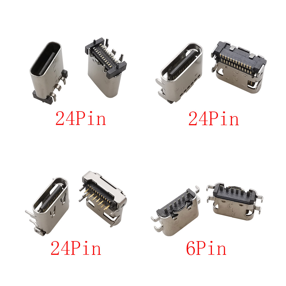 10Pcs USB Connector Type C Fem - Smd Solder Paste recension och pris
