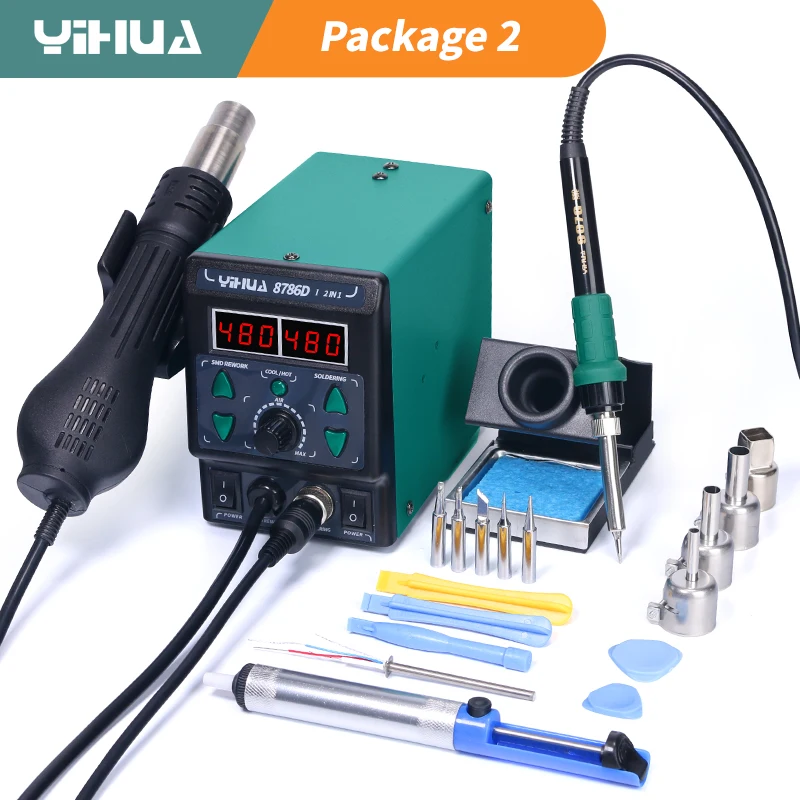 YIHUA 8786D Soldering Iron Hot - Diy Electronics Gadget recension och pris