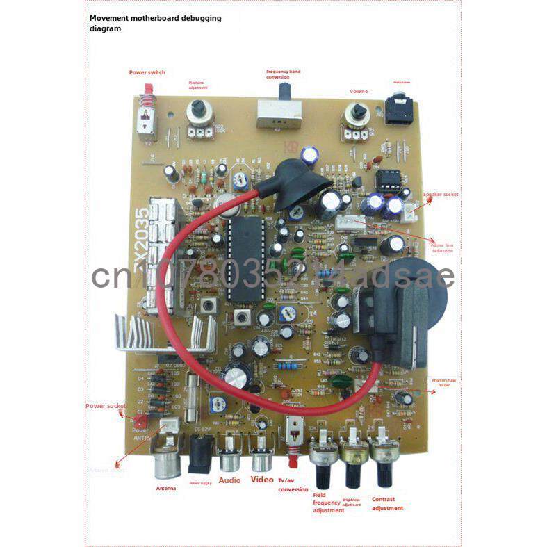 5.5 Inch Black & White TV Main - Diy Projects With Electronics recension och pris