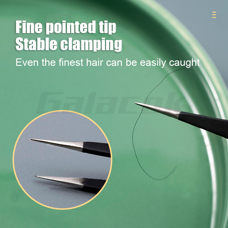 6pcs Precision Long Tweezers S - Diy Electronics Soldering Kit recension och pris