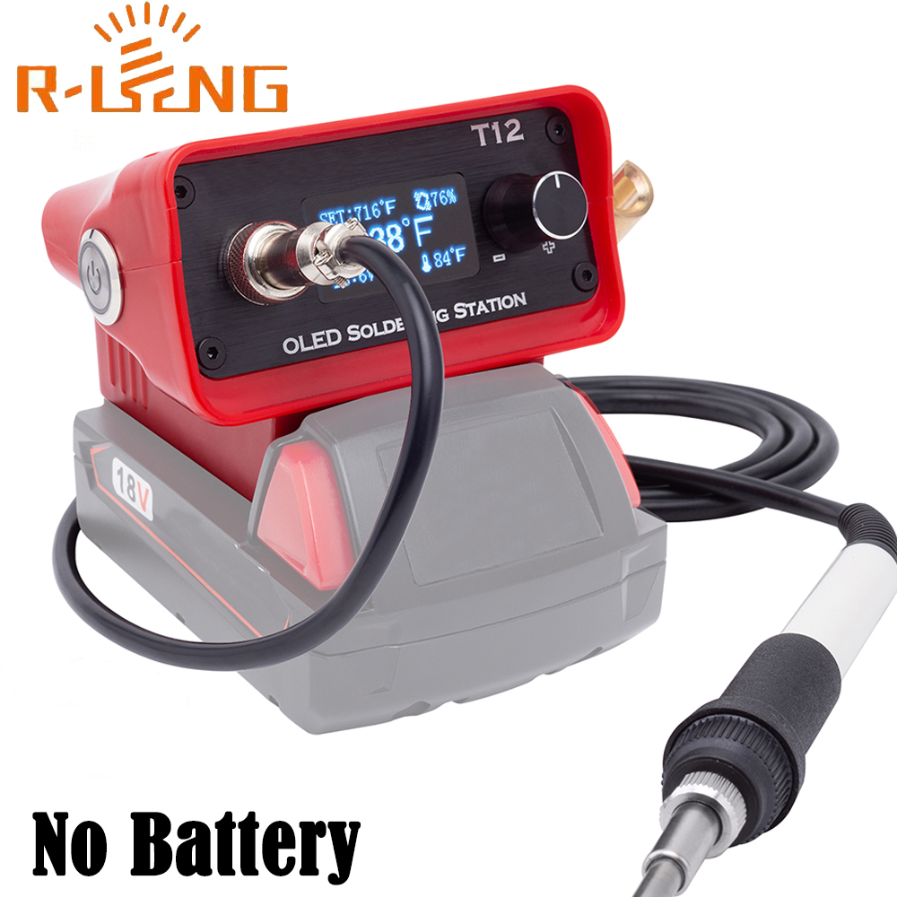 OLED T12 Soldering Iron Statio - Diy Electronics Gadget recension och pris