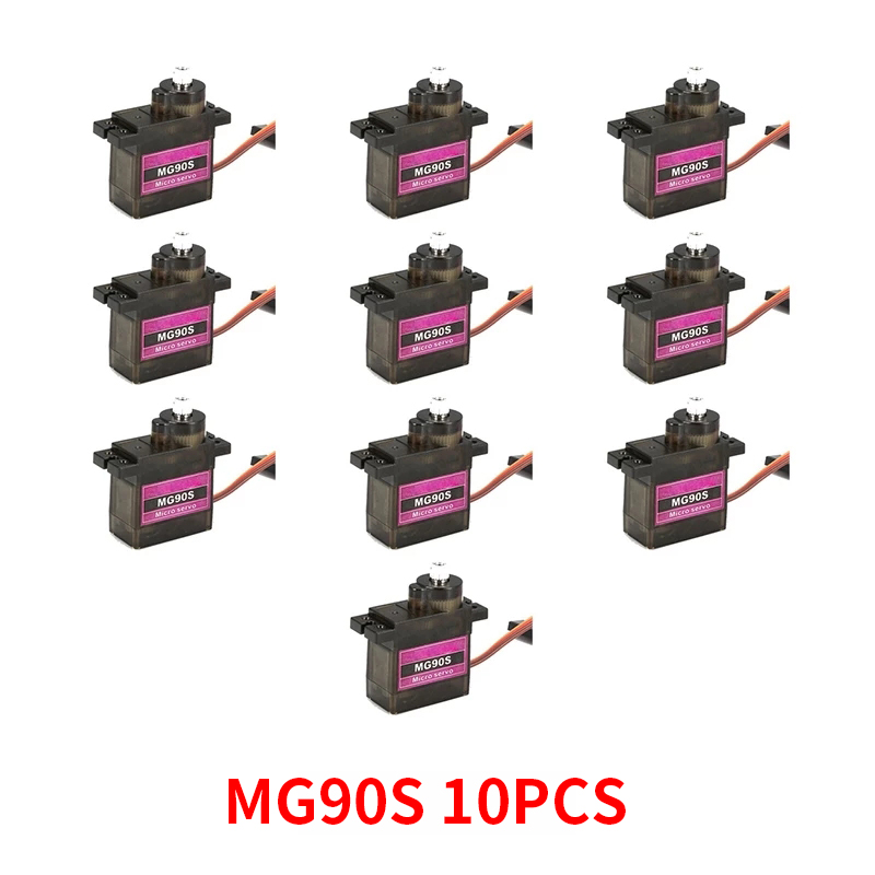 4/5/10/20PCS MG90S Metal Gear  - Servo Motor Sg90 recension och pris