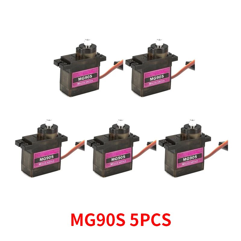 4/5/10/20PCS MG90S Metal Gear  - Servo Motor Sg90 recension och pris