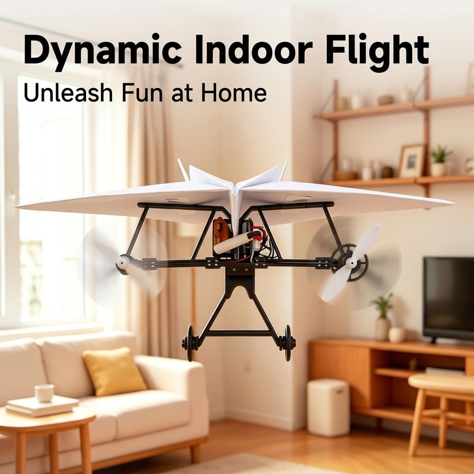 Mini RC Airplane DIY Kit ABS M - Diy Electronics Kits For Kids recension och pris