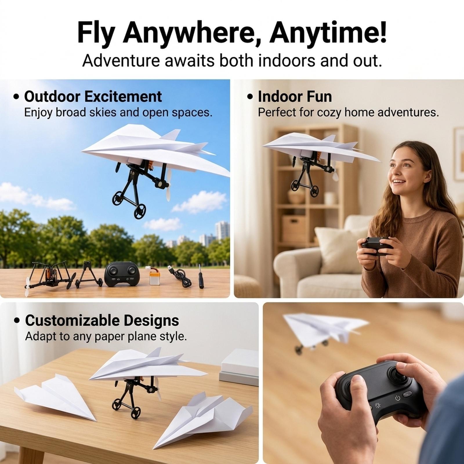 Mini RC Airplane DIY Kit ABS M - Diy Electronics Kits For Kids recension och pris