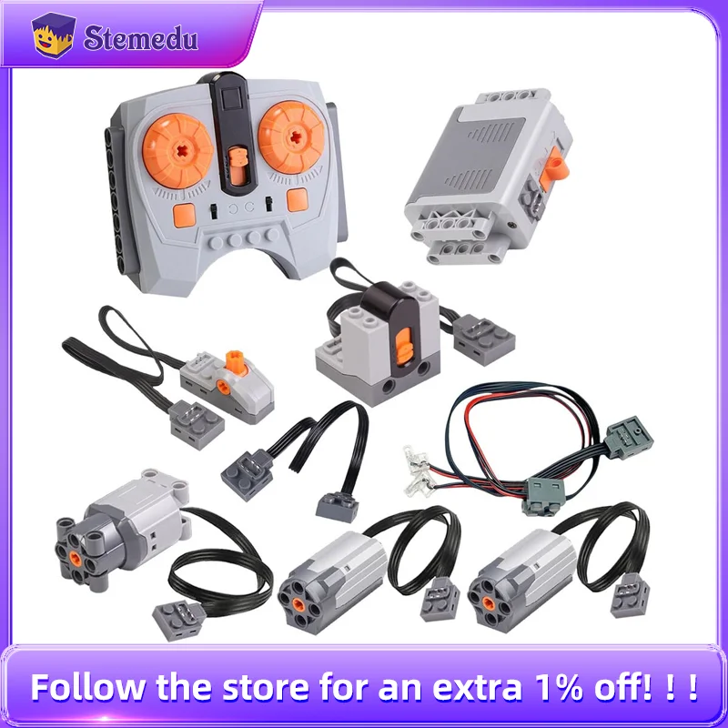 9 in 1 MOC Technical Electroni - Diy Electronics Toys recension och pris