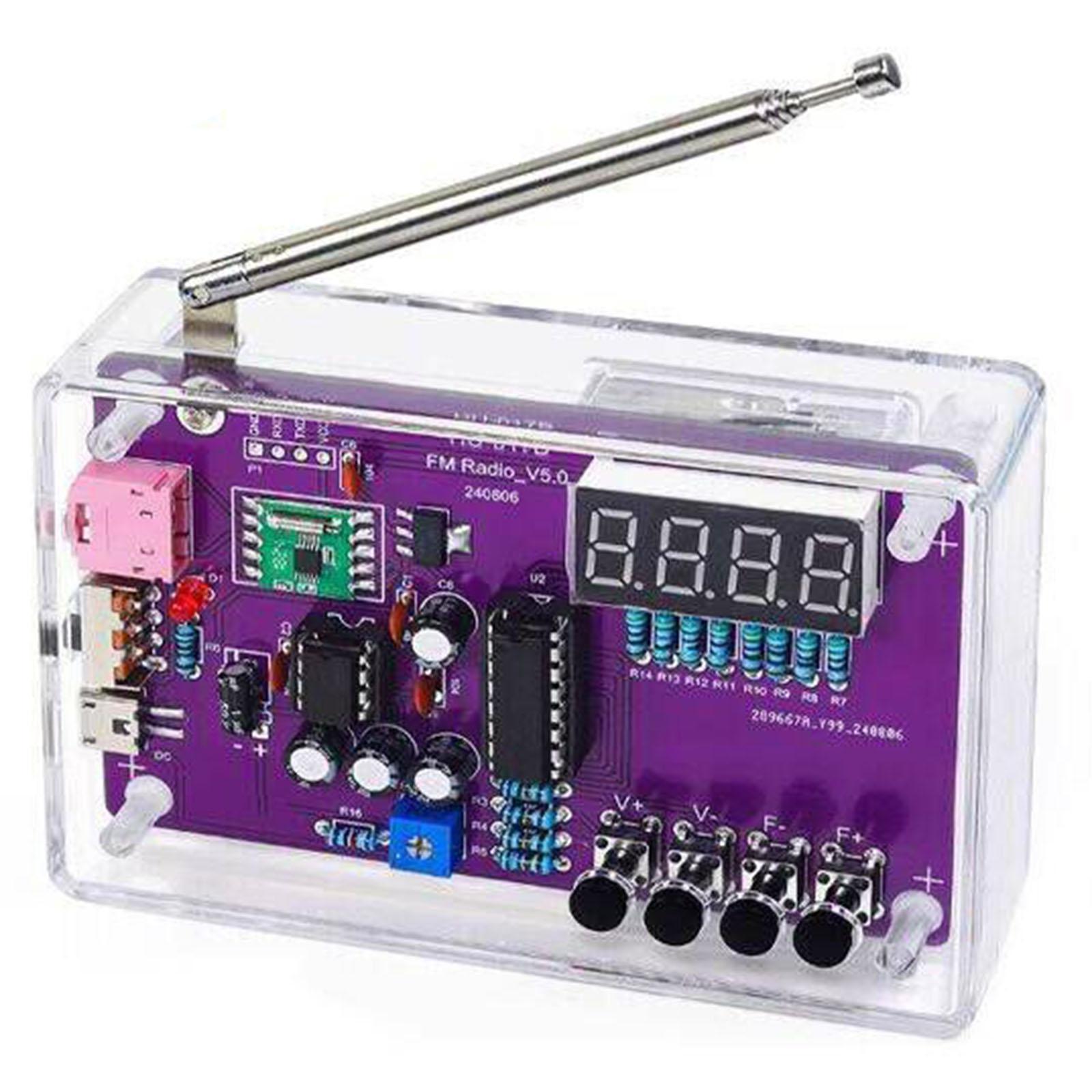 FM Radio Kit Electronic Solder - Diy Electronics Projects For Adults recension och pris