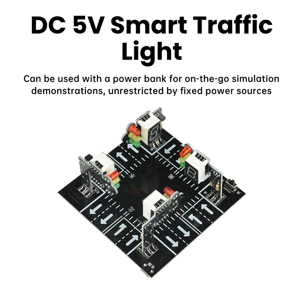Traffic Light Simulator Kit wi - Diy Electronics Projects For Adults recension och pris