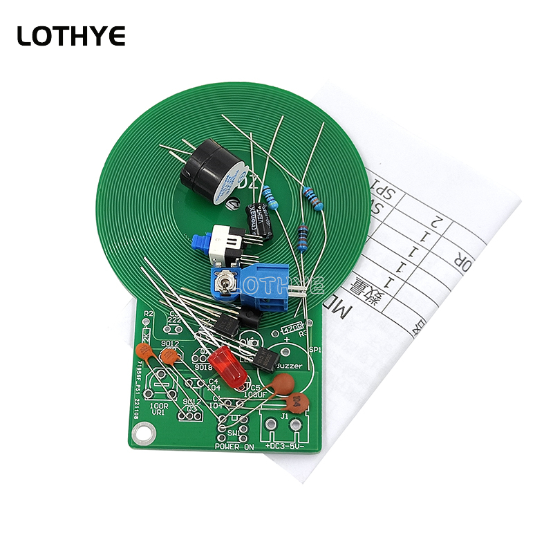 DC 3V-5V Metal Detector Kit DI - Diy Electronic Modules recension och pris