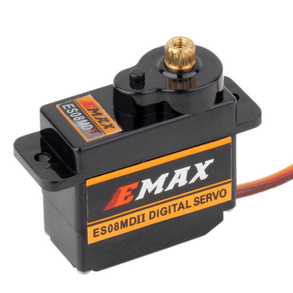 4pcs EMAX ES08MDII ES08MD II D - Servo Motor Sg90 recension och pris