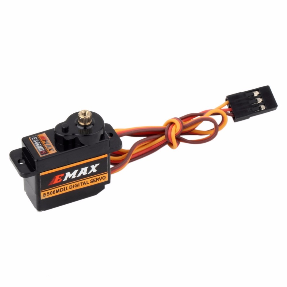 4pcs EMAX ES08MDII ES08MD II D - Servo Motor Sg90 recension och pris