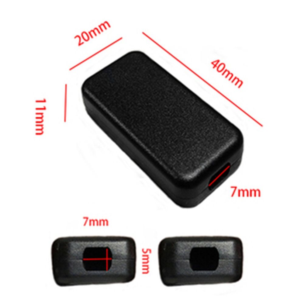 Black DIY ABS Plastic Electron - Diy Projects With Electronics recension och pris