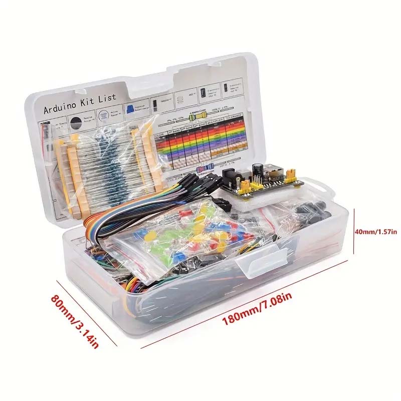 830Pcs/Box DIY Project Starter - Arduino Uno Starter Kit recension och pris
