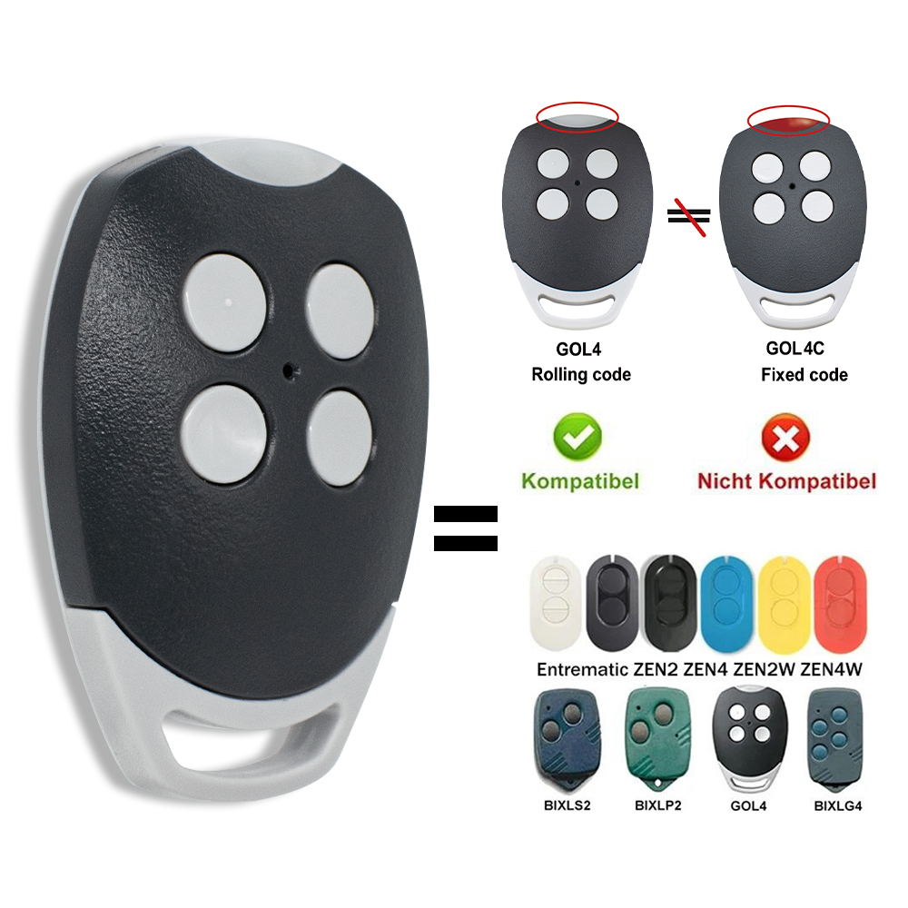 GOL4 4 Button Rolling Code 433 - Diy Electronics Button recension och pris