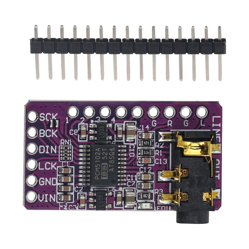 PCM5102 I2S DAC Decoder Board  - Diy Audio Electronics Projects recension och pris