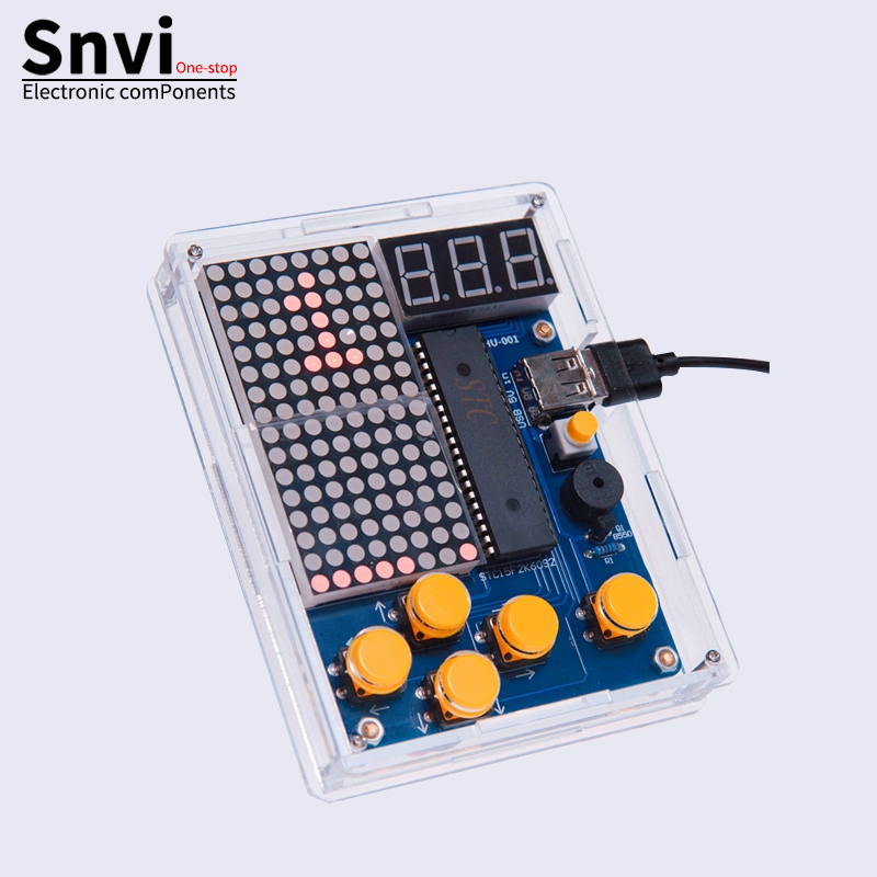 Snvi DIY Pixel Game Console Ki - Diy Electronics Kits For Kids recension och pris